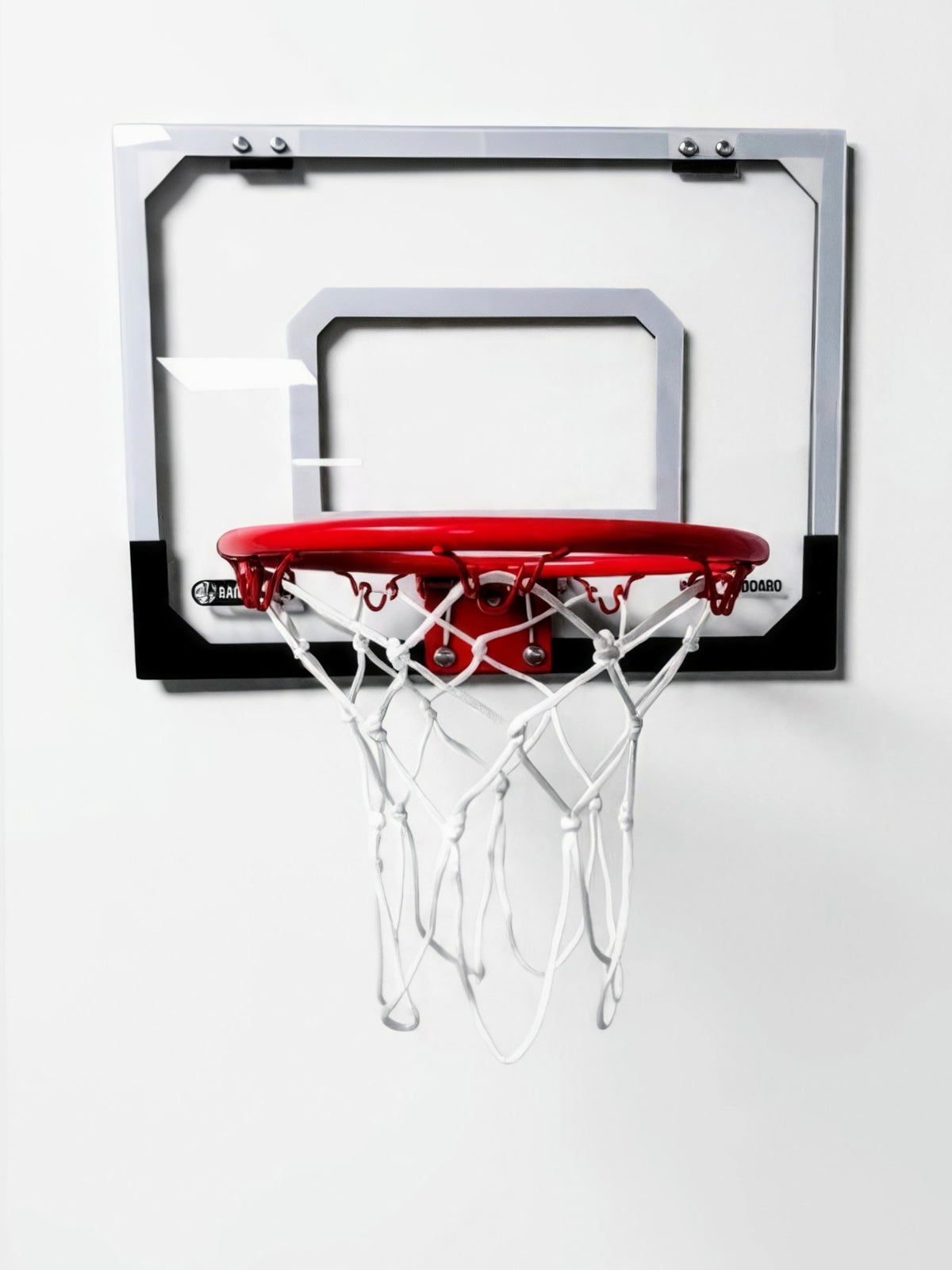 Premium mini-hoop + NBA stickers