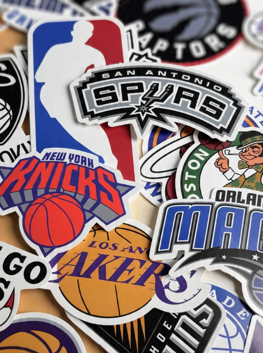 31 NBA stickers
