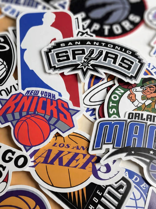 31 NBA stickers