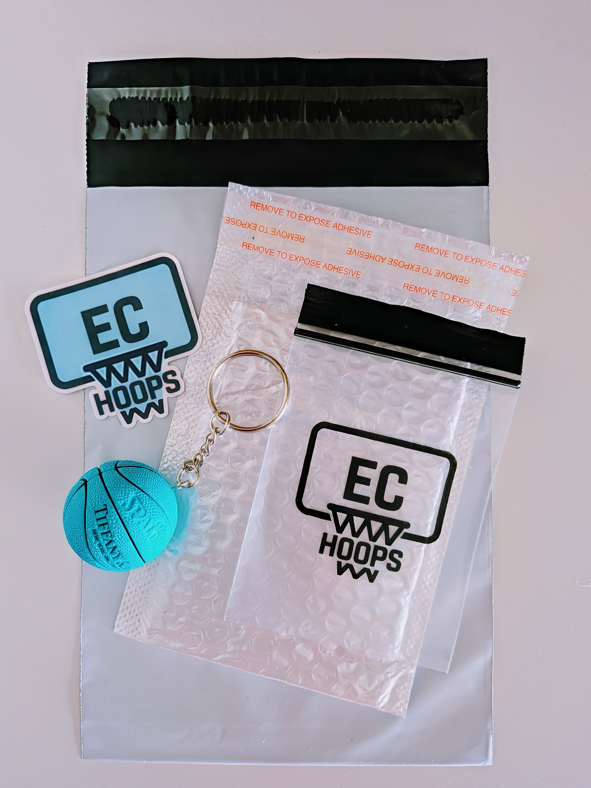 Basketball Keychain Blue & Co